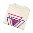 thumbnail image 3 of Bi Pride Bisexual Flag Triangle Unisex Garment-Dyed T-shirt, 3 of 4