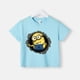 thumbnail image 3 of Camiseta de verano 100 % algodón para adolescentes, camisetas para niños con estampado sencillo de Minions de dibujos animados, camisetas de cuello redondo para bebés, ropa de manga corta para niños y, 3 of 5