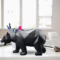 thumbnail image 5 of Escultura Oso Estatua de resina Decoración del hogar Geométrica Artesanía Moderna Afortunado Sencillez, 5 of 5