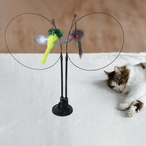 Cat Feather Toy Long Steel Wire Rope