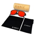 thumbnail image 4 of Lentes de Sol Rivacc Milan - Rojo Unisex, 4 of 4