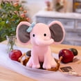 thumbnail image 3 of Elefante De Peluche Suave Para Niños, Juguete De Peluche Esponjoso Multiusos Con Patrón De Bordado Eléctrico Para Decoración Del Hogar, 3 of 7