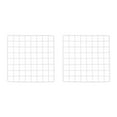 thumbnail image 4 of Youkk Stylish Metal Wire Guinea Pig Playpen Panel Cage Fence Portable and Durable plain white Grid 2Set, 4 of 6