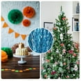 thumbnail image 5 of 3 Pack Party Backdrop Decoration, 1mx2m Tinsel Streamer Foil Fringe Curtain Streamers for Parties Backdrop Decoration Christmas Wedding Birthday Photo Booth, Light Blue, 5 of 6