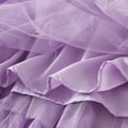 thumbnail image 6 of GigrtiJin Tulle Skirts for Women Casual Long Length Tiered Skirts a Line Mesh Elastic Waist Solid Color Flowy Skirt, 6 of 6