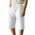 thumbnail image 2 of asjyhkr Capri Pant for Men Cotton Linen Casual Lightweight Breathable Workout Running Athletic Trousers(S-3XL), 2 of 7