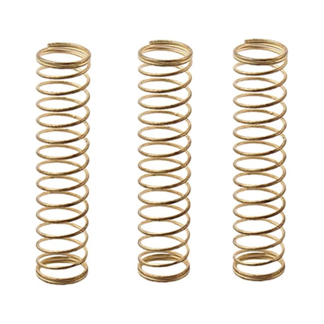 Muelles de Trompeta de Metal de Latón de 3 Piezas para Piezas de Reparación de Instrumentos de Latón 39x9mm