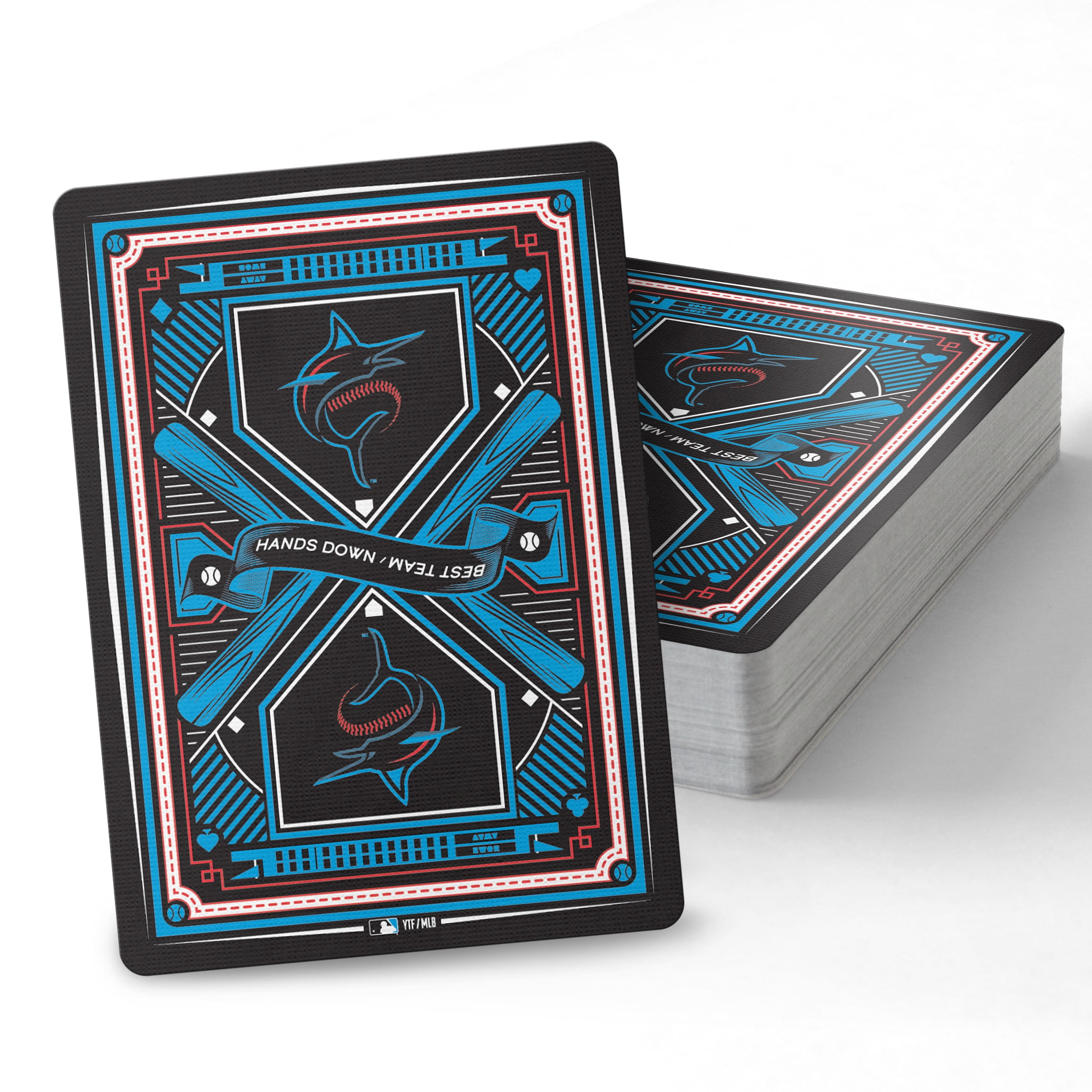 YouTheFan MLB Miami Marlins Classic Series Playing Cards