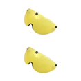 thumbnail image 4 of Transemion for Visor Peak 5-Snap Open Face Spare Parts Replaces Yellow Type B 2Set, 4 of 6