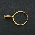 thumbnail image 3 of Tbest Jeweller Stones & Diamond Spring Prong Claw Holder Display Wedding Ring DIY Gold, 3 of 8