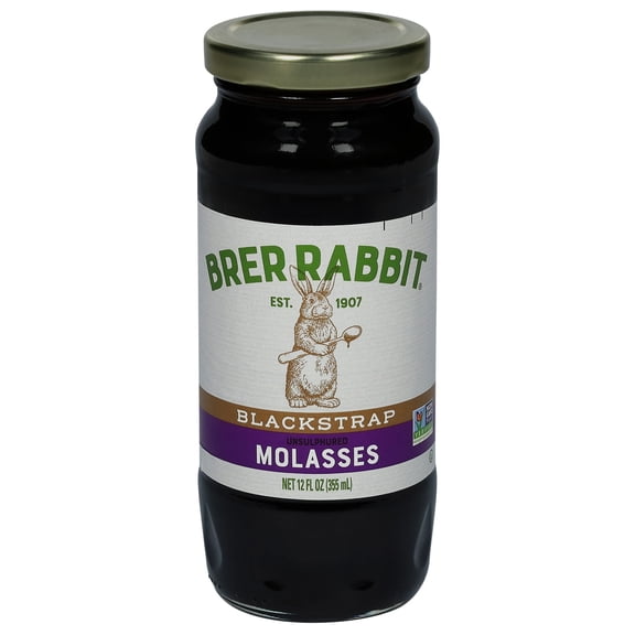 Brer Rabbit Blackstrap Molasses, 12 fl oz (Pack of 2)