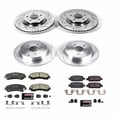 thumbnail image 3 of PowerStop Front and Rear Z23 Evolution Sport Carbon-Fiber Ceramic Brake Pad and Drilled & Slotted Rotor Kit Fits: INFINITI Select Models K8006, 3 of 10