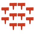thumbnail image 3 of DYNWAVECA 10 Pcs Imitation de Jardin, Bordures de Bordure de Jardin, Clôtures de Bordure de Pelouse Résistantes à l'Eau pour Bordure de Pelouse Fleurie Patio Rouge, 3 of 10