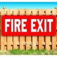 thumbnail image 1 of Fire Exit Rd 13 oz Vinyl Banner With Metal Grommets, 1 of 4