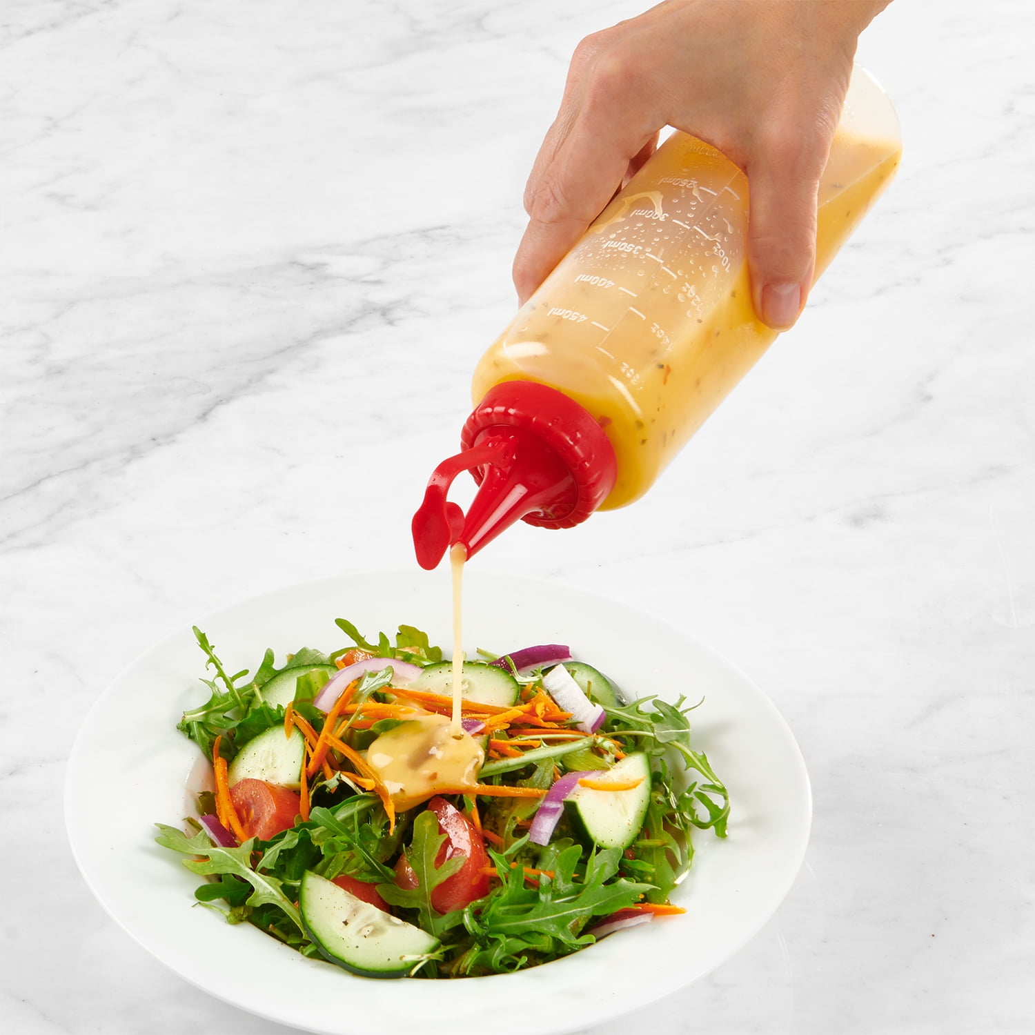 Salad Squeezable Bottle Plastic Salad Mustard Kitchen Accessories Dressing  Squeeze Convenience Silicone Bottle Condiment Tools