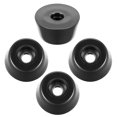 thumbnail image 5 of Uxcell 4 piezas de almohadillas de goma con arandela de metal negras 20x15x11mm, 5 of 5