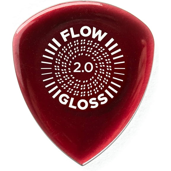 Dunlop Guitar Picks FLOW Gloss 12 Pack Ultex 2.0mm
