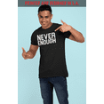 thumbnail image 3 of ShirtBANC Hustler Mindset Mens Never Enough Shirt Relentless Motivation Tee, 3 of 5