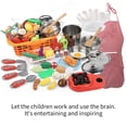 thumbnail image 3 of 42PCS Play House Kitchen Cookware Kitchen Simulation Utensils Set safe simulation girls For Boys And Girls, 3 of 9