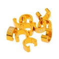thumbnail image 1 of Clips en C de guía de manguera de carcasa de hebilla de de aluminio piezas , Oro DYNWAVEMX Bike C Clips Cabe Hebillas, 1 of 5