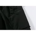 thumbnail image 5 of CONZONE Mens Baggy Cargo Shorts Casual Solid Color Elastic Waist Drawstring Cargo Shorts for Men Lightweight Relaxed Fit Summer Workout Shorts With Pockets, 5 of 9