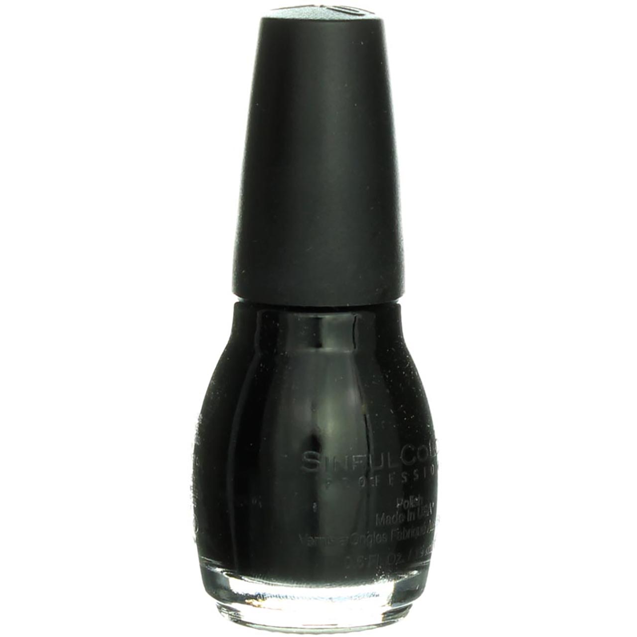 Sinful Colors Professional Nail Enamel, Black On Black 0.50 oz (Pack of 3) - image 2 of 4