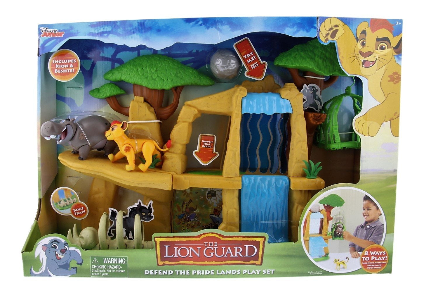 lion guard defend the pride lands playset