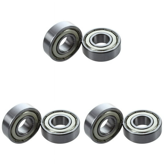 6x 6202Z Dual Metal Pair Deep Groove Radial Ball Bearing 15 X 35 X 11mm,6 x Deep Groove Ball Bearing