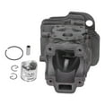thumbnail image 4 of Juego de pistón cilíndrico, anillo de pistón cilíndrico, kit de anillo de pistón de 44 mm, repuesto para motosierra Husqvarna 445 450 450E, 4 of 14