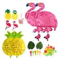 thumbnail image 1 of Ensemble de Ballons Flamant Rose, Style Été Coloré pour Fête à la Plage, 1 of 8
