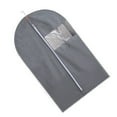 thumbnail image 3 of Billuyoard Colgando ropa, ropa, traje, abrigo, funda antipolvo, bolsa de almacenamiento para el hogar, estuche organizador, armario, ropa colgante Cubiertas para muebles de jardín Gris METRO, 3 of 6