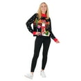 thumbnail image 3 of Jollidays Women's Llama Christmas Pullover Sweater, Sizes S-XXL, 3 of 10