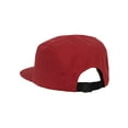 thumbnail image 3 of Top Headwear 5 Panel Hat For Men - Classic Canvas  Camper Cap, Berry Red, 3 of 4