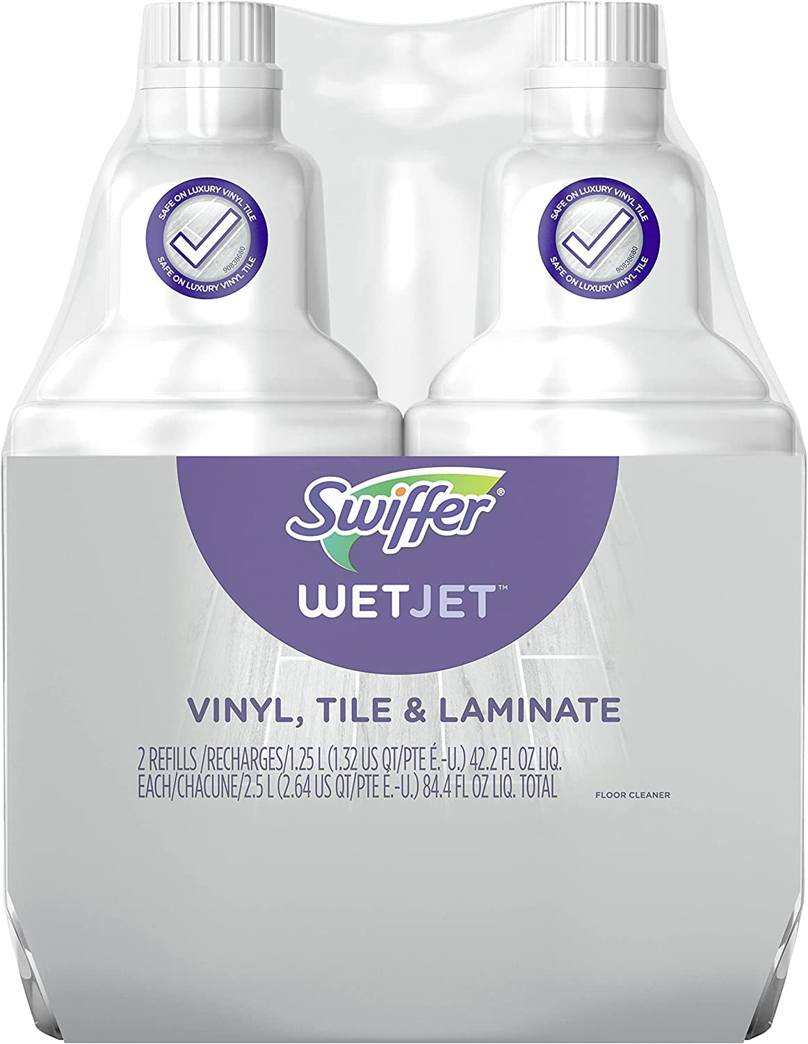 Swiffer WetJet MultiPurpose Floor Cleaner Solution Refill, Vinyl, Tile & Laminate Floor Mopping