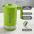 thumbnail image 4 of OVENTE 1.8L Electric Kettle, 1500W Fast Boiling Heater for Coffee or Tea, BPA Free, Easy to Fill Lid, Water Level Window, Auto Shut-Off, Boil-Dry Protection and Removable Filter, Green KP413G, 4 of 8