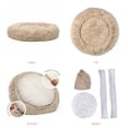 thumbnail image 6 of Best Friends by Sheri Calming Polyester Dog Bed, Brown, 6 of 6