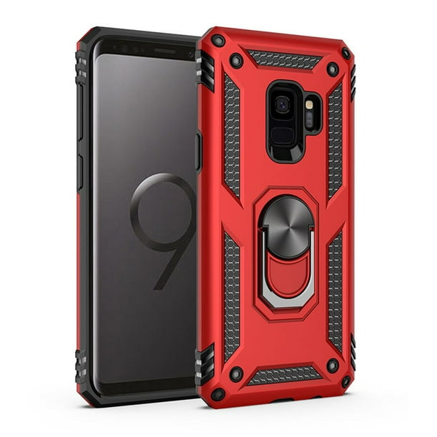 Funda a prueba de golpes para Samsung Galaxy S9 S20 Ultra S8 S10 Plus Note 9 8 A51 A71 Note8 Note9 S9Plus A50 A70, fundas con soporte para anillo Tan Jianjun unisex