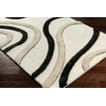 thumbnail image 3 of Mark&Day Area Rugs, 8x10 Morfou Modern Black Area Rug (7'10" x 10'), 3 of 6