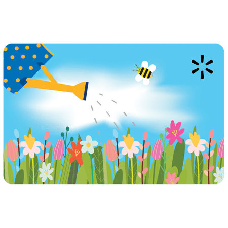 Watering Flowers Walmart eGift Card