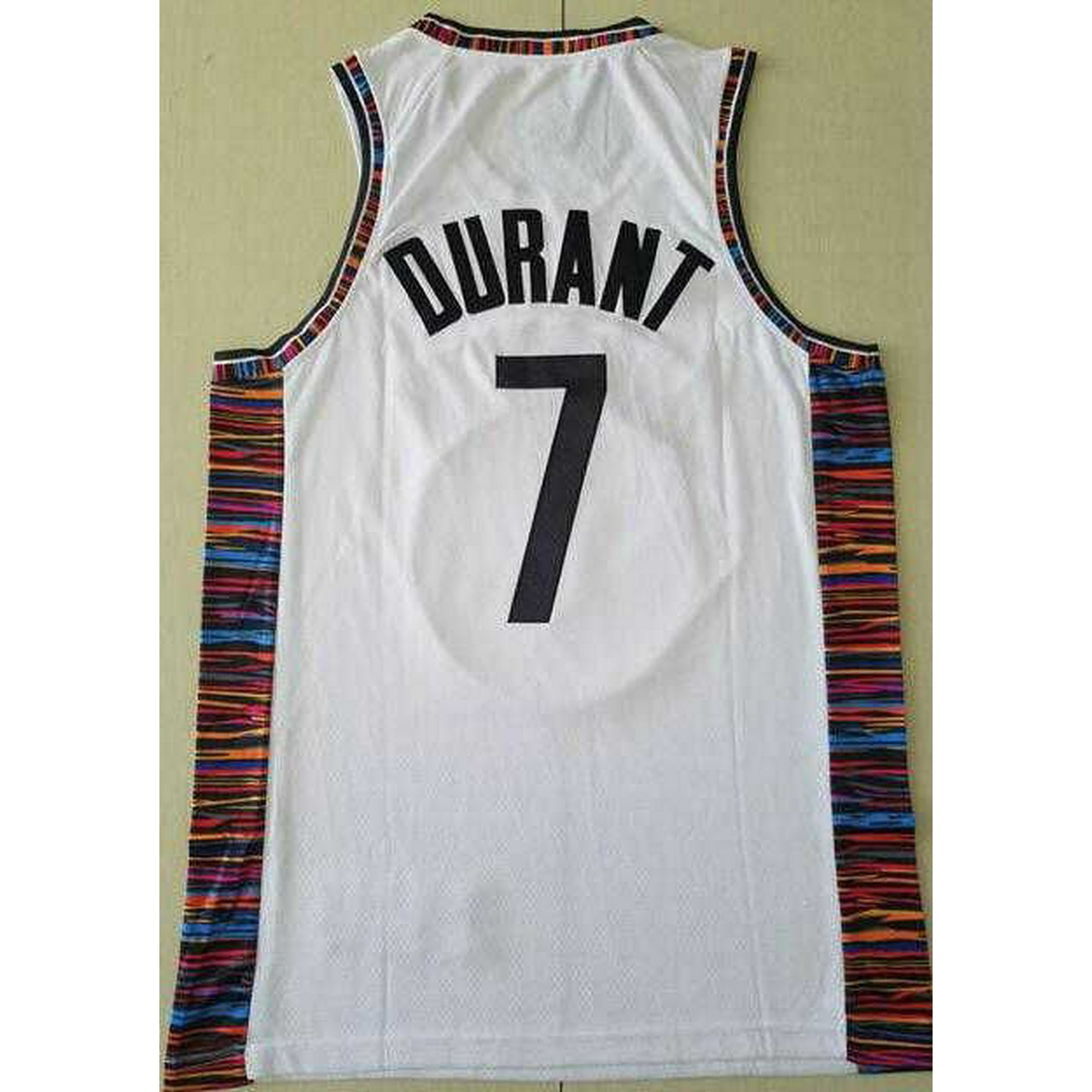 NBA_ jersey NCAA College Kevin 7 Durant Jersey Black White Blue Kyrie 11  Men''nba''jersey 