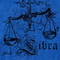thumbnail image 2 of CafePress - Zodiac Distressed Libra_Wh - Cute Infant Baby Football Bodysuit, 2 of 3