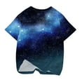 thumbnail image 4 of TAGOLD Toddler Girls Boys Summer Blouses Tops,Toddler Kids Boys Girls Fashion Cute Round Neck Print Short Sleeve Top, 4 of 4