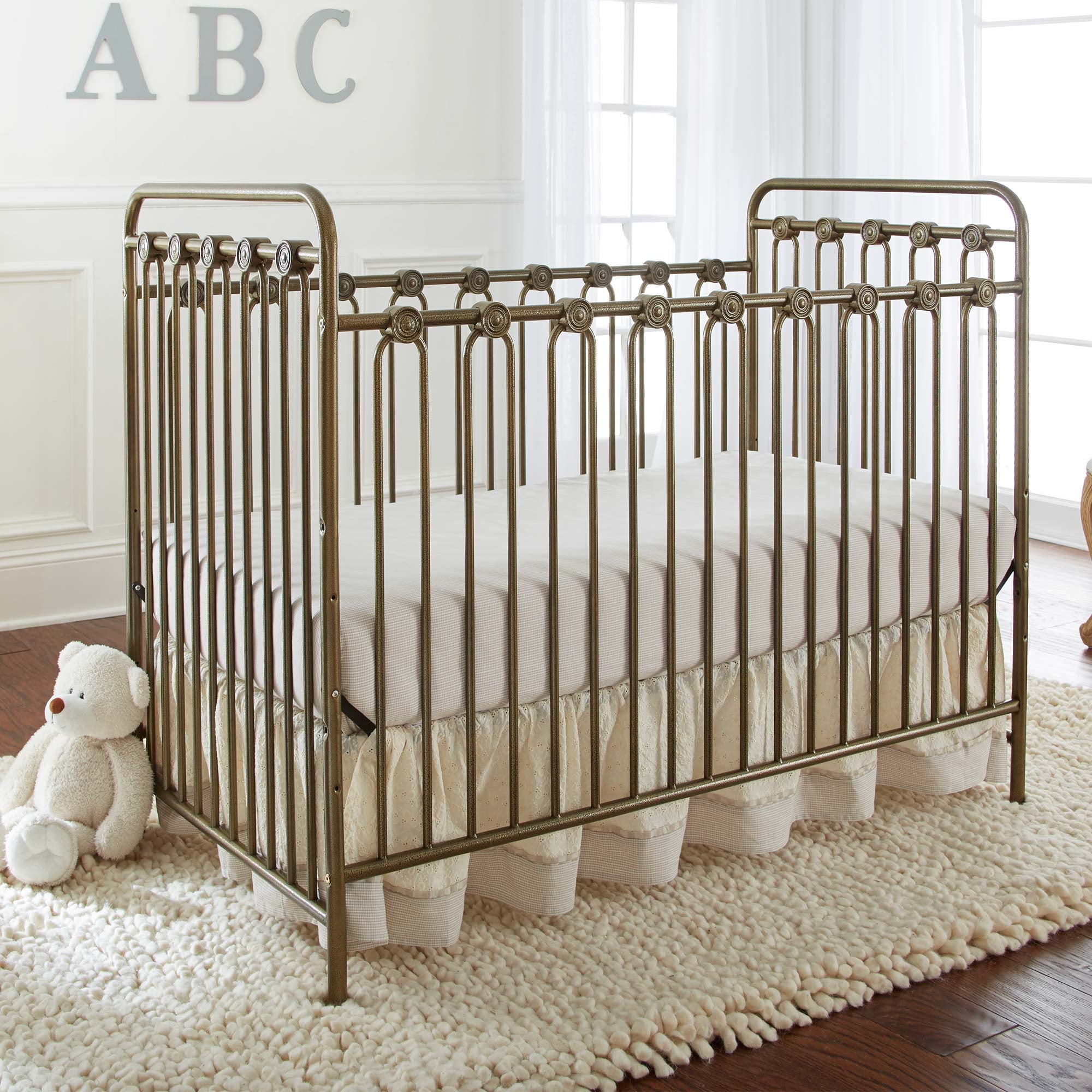 Metal convertible crib deals