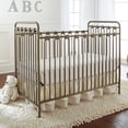 thumbnail image 3 of LA Baby Napa 3 in 1 Convertible Full Sized Metal Crib, Golden Nugget, 3 of 3