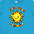 thumbnail image 4 of Inktastic Little Ray of Sunshine Cute Smiling Yellow and Orange Sun Boys or Girls Baby T-Shirt, 4 of 5