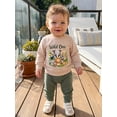 thumbnail image 3 of RUINIXCW Baby Boy First Birthday Outfits 1st Birthday One Years Old Spring Fall Winter Clothes Wild One Print Long Sleeve Sweatshirt and Pants Set, 3 of 10
