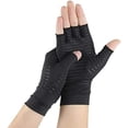 thumbnail image 1 of Guantes de compresión para artritis de cobre, guantes antiartritis, manopla para curar la artritis, aliviar el dolor, reumatodo, túnel carpiano, promover la curación, 1 of 5