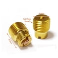 thumbnail image 2 of Suitable for Chorro de aire de 7 mm Chorros principales 7x0,75 mm for carburador de motocicleta Kawasaki Keihin FCR Carburador WH100T SCR-100CC Tamaño 50-100, 2 of 2