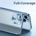 thumbnail image 3 of Shockproof Designed Case for iPhone 13 Pro Max, Full Body Protective Clear iPhone 13 Pro Max Case Compatible with MagSafe, Aluminum Alloy Frame, Black, 3 of 8