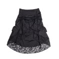 thumbnail image 6 of Idoravan Women's Basic Versatile Skirt Clearance Womens Vintage Retro Skirt Gothic Style Lace Drawstring Stitching Middle Skirt, 6 of 6